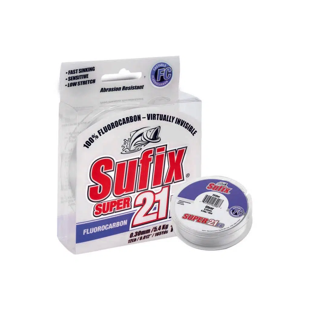 0,40 SUFIX SUPER 21 F.CARBON CLEAR MİS.80MT