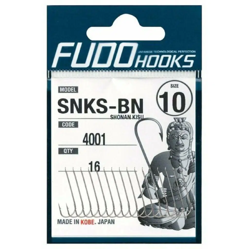 FUDO 4001 SHONAN KISU, NO:8, BLACK NIKEL, 15P