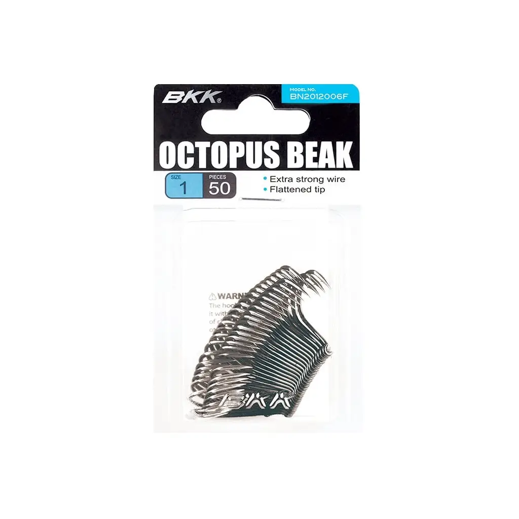 BKK Octopus Beak Olta İğnesi 50 Adet 7/0