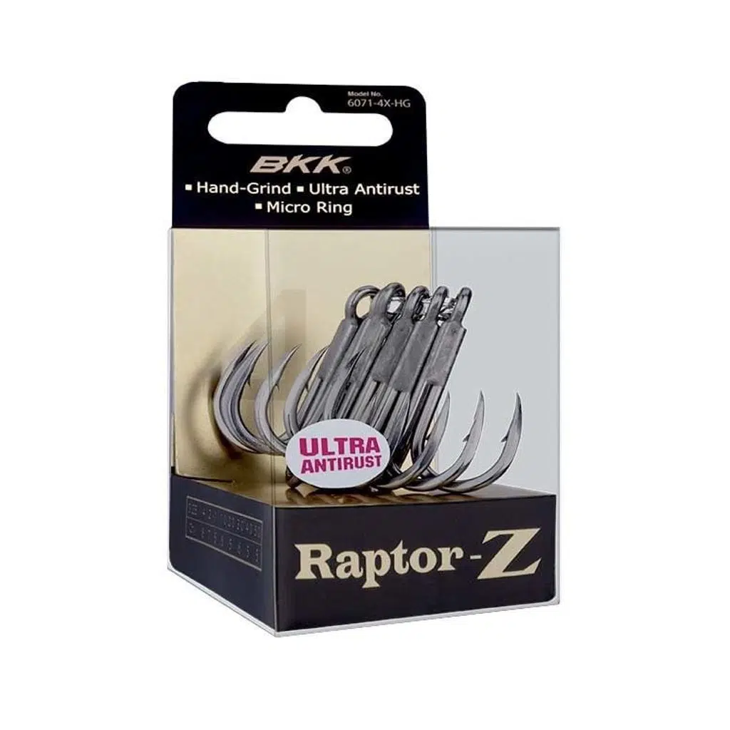 BKK Raptor-Z Üçlü Olta İğnesi 4/0 5Adet