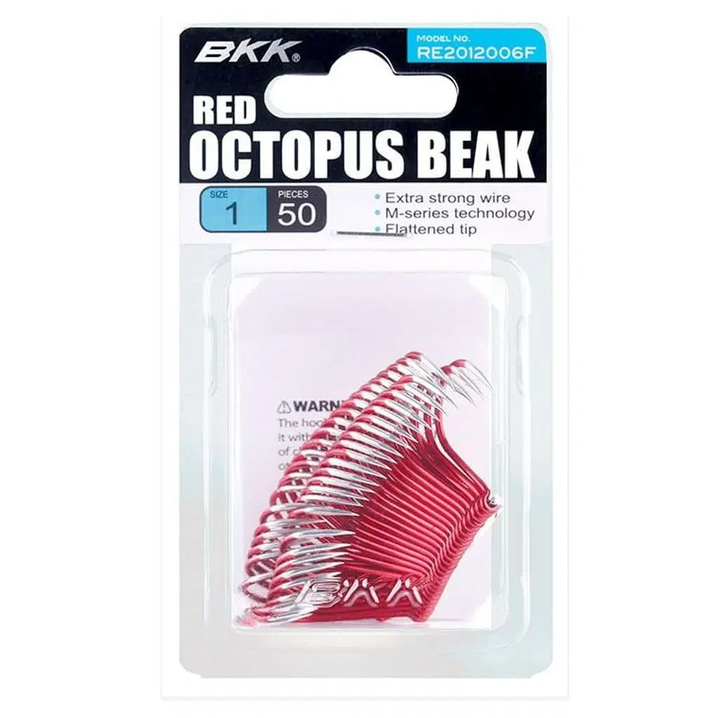 BKK Red Octopus Beak 50 Adet Olta İğnesi 4/0