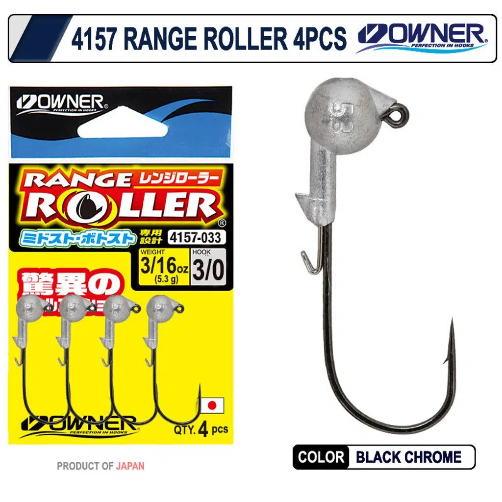 Cultiva 4157 Range Roller Jighead 4Pcs 0,4 Gr 2