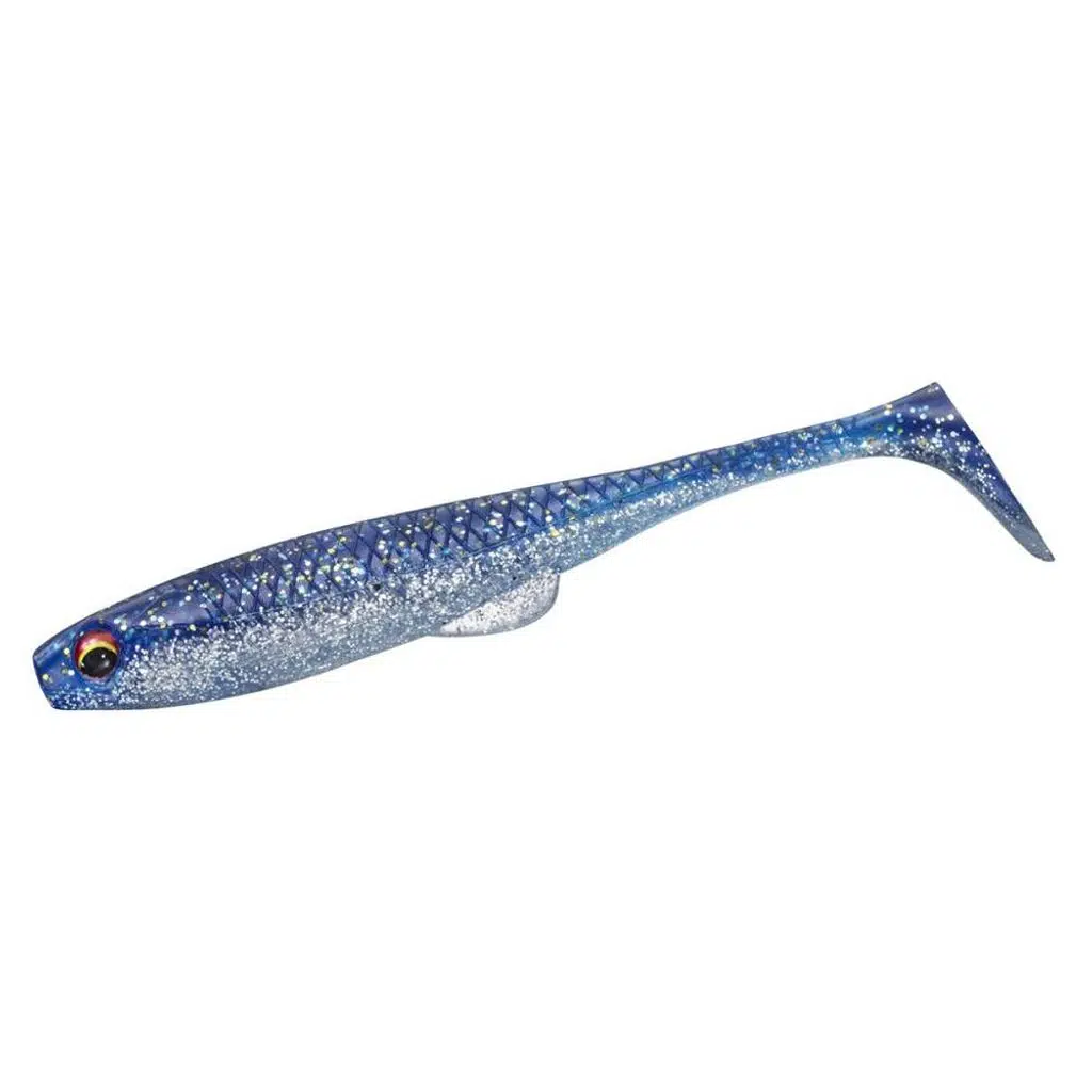 Daiwa Duckfin Shad FJ 9Cm 7 Adet Silikon Yem Gold Lame Raw Sardine