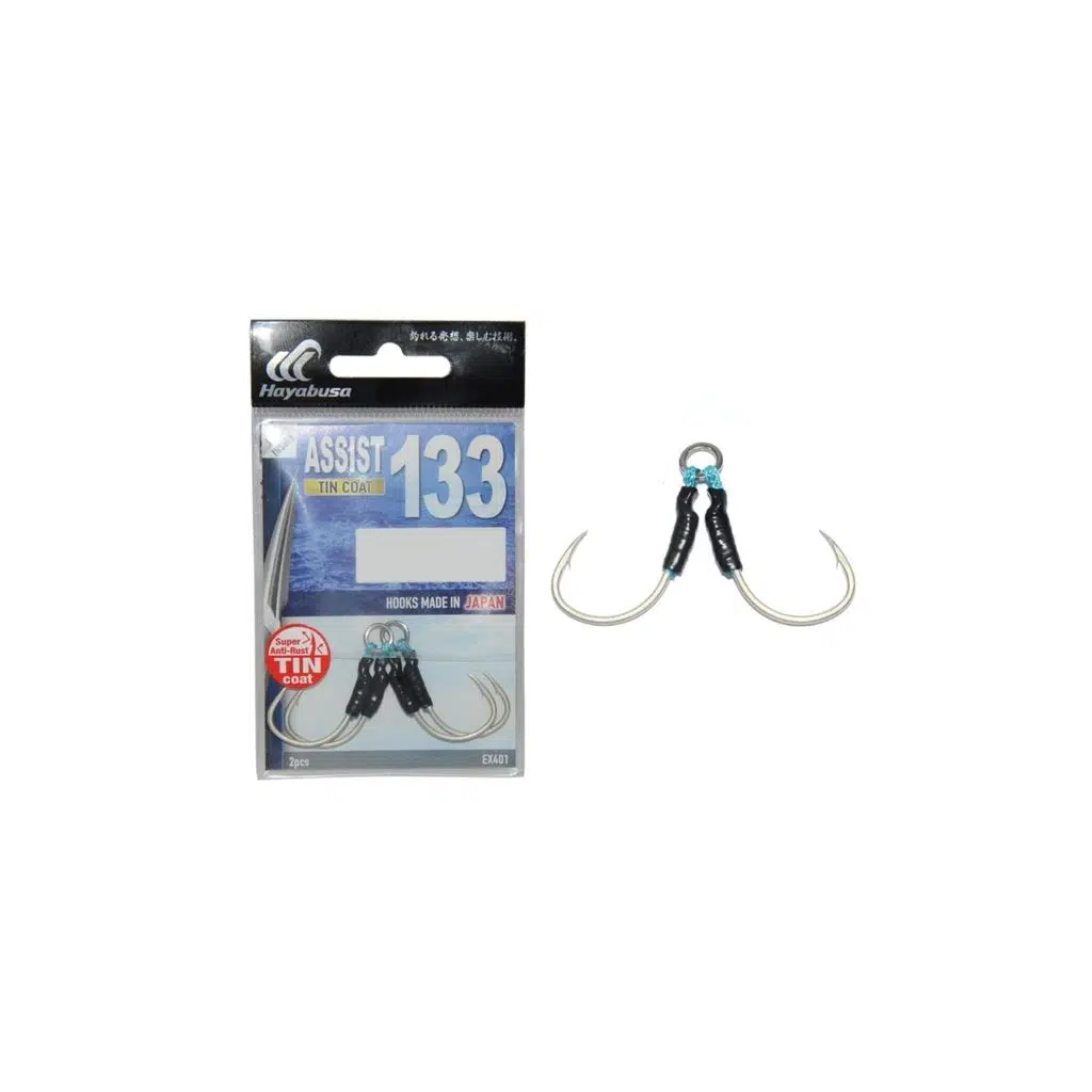 EX 401 ASSIST HOOK DOUBLE 0.5 CM 2 Lİ PK NO:1/0
