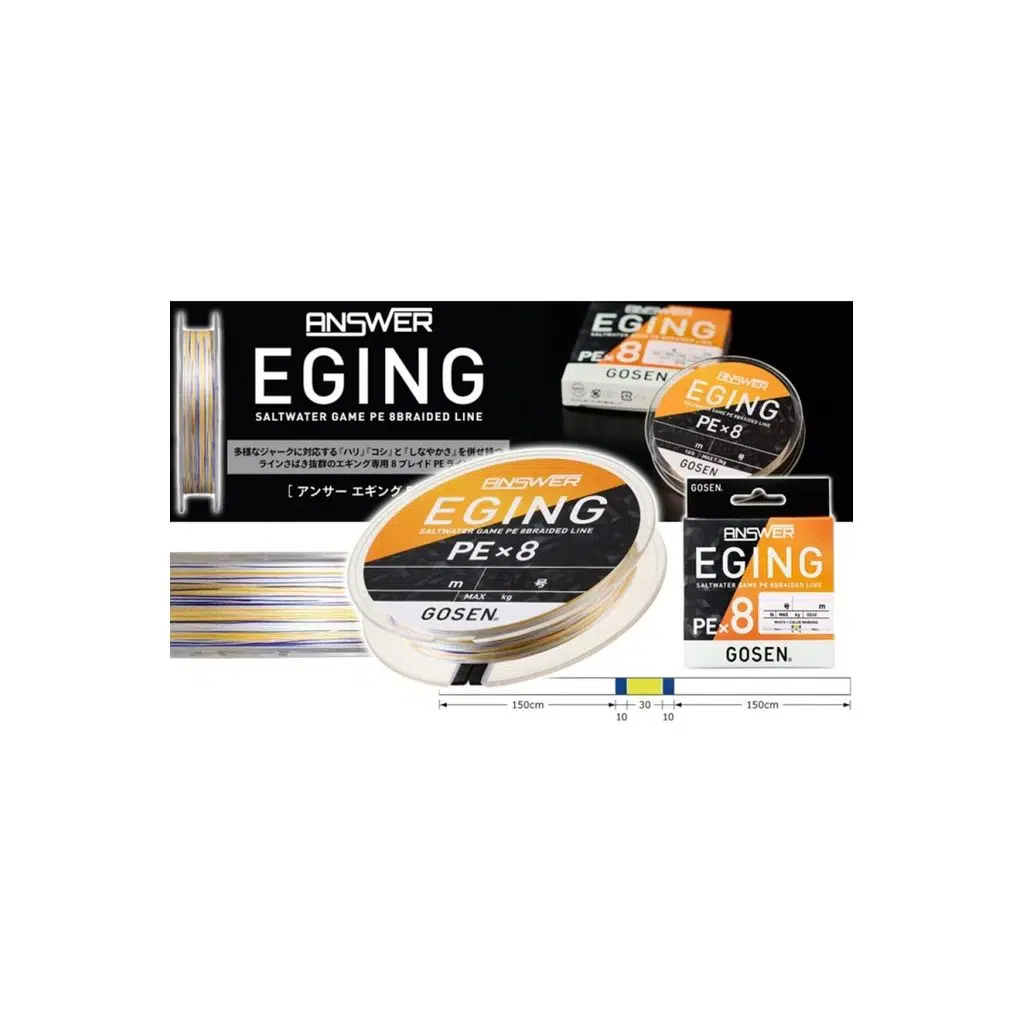 GOSEN EGING ANSWER 150 MT MULTİ PE 0.5 - 12 LB