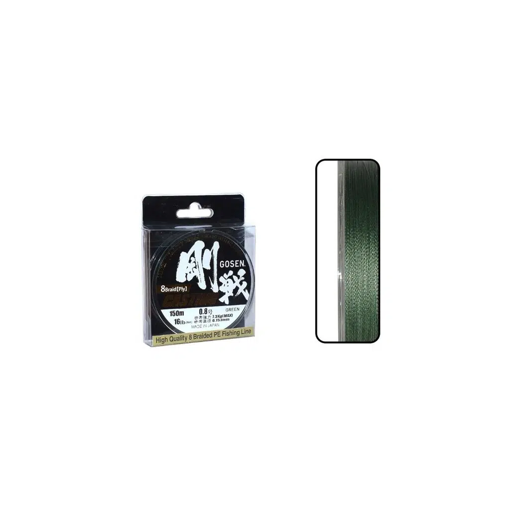 GOSEN W8 CASTING 150 MT YEŞİL PE 1.5-0.216 MM