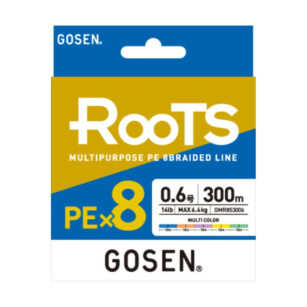 GOSEN X8 ROOTS 300 MT PE 2.0 0,242MM
