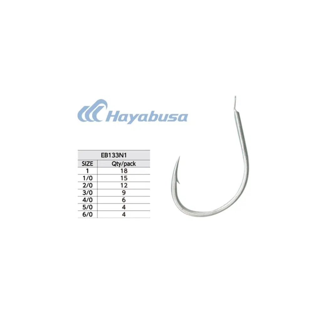 Hayabusa EB 133 Assist İğnesi Wide Tin Papağan 15AD NO:1/0