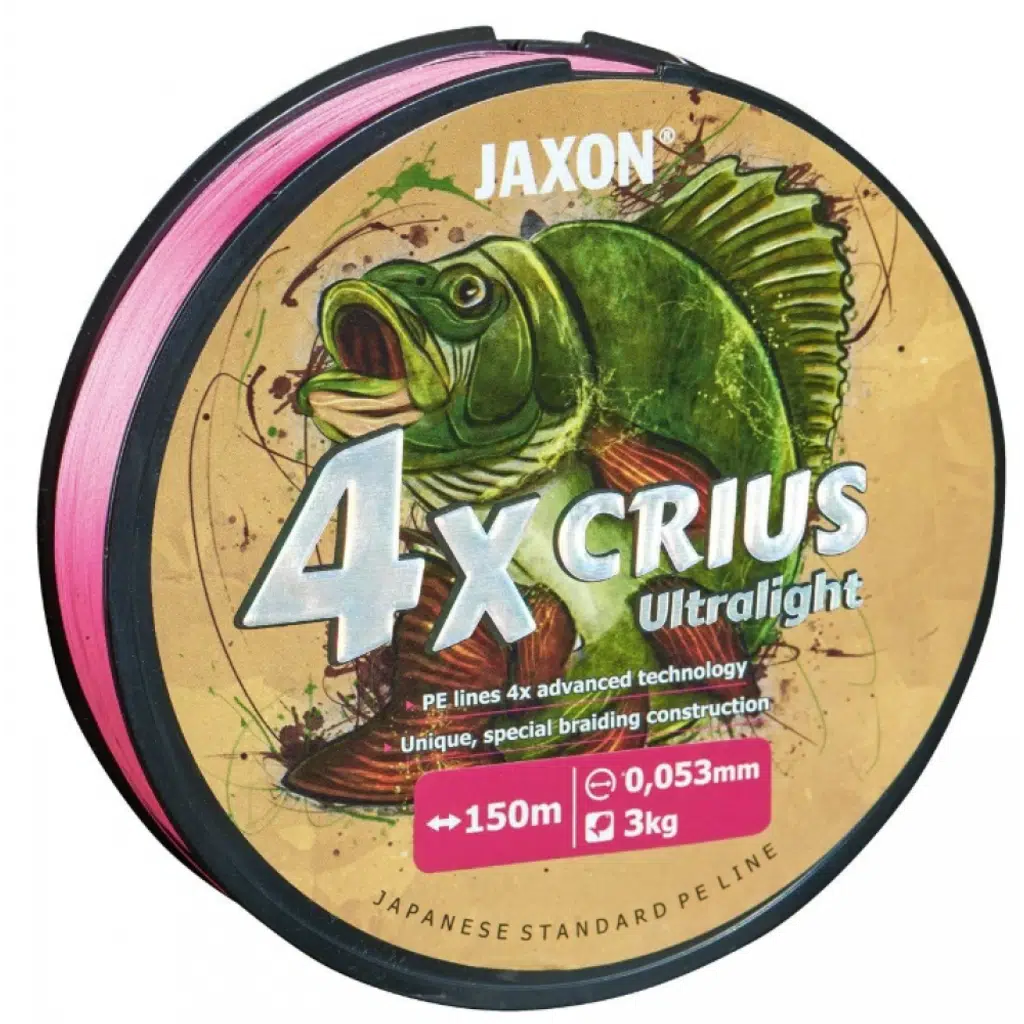 Jaxon 4Xcrius Ultralight 150Mt Pink Misina 0,042MM