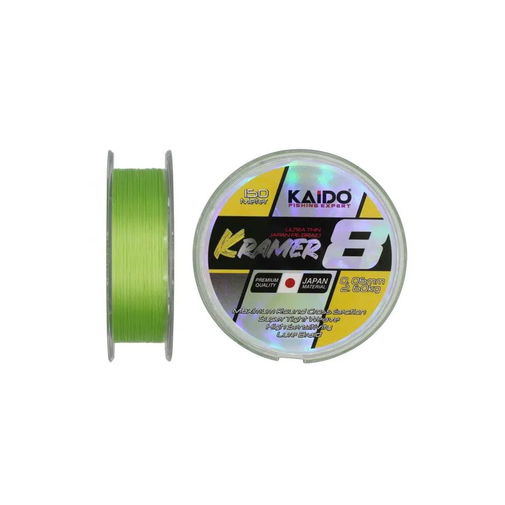 KRAMER JAPAN 8X 150 MT GREEN İP MİSİNA 0,06 MM
