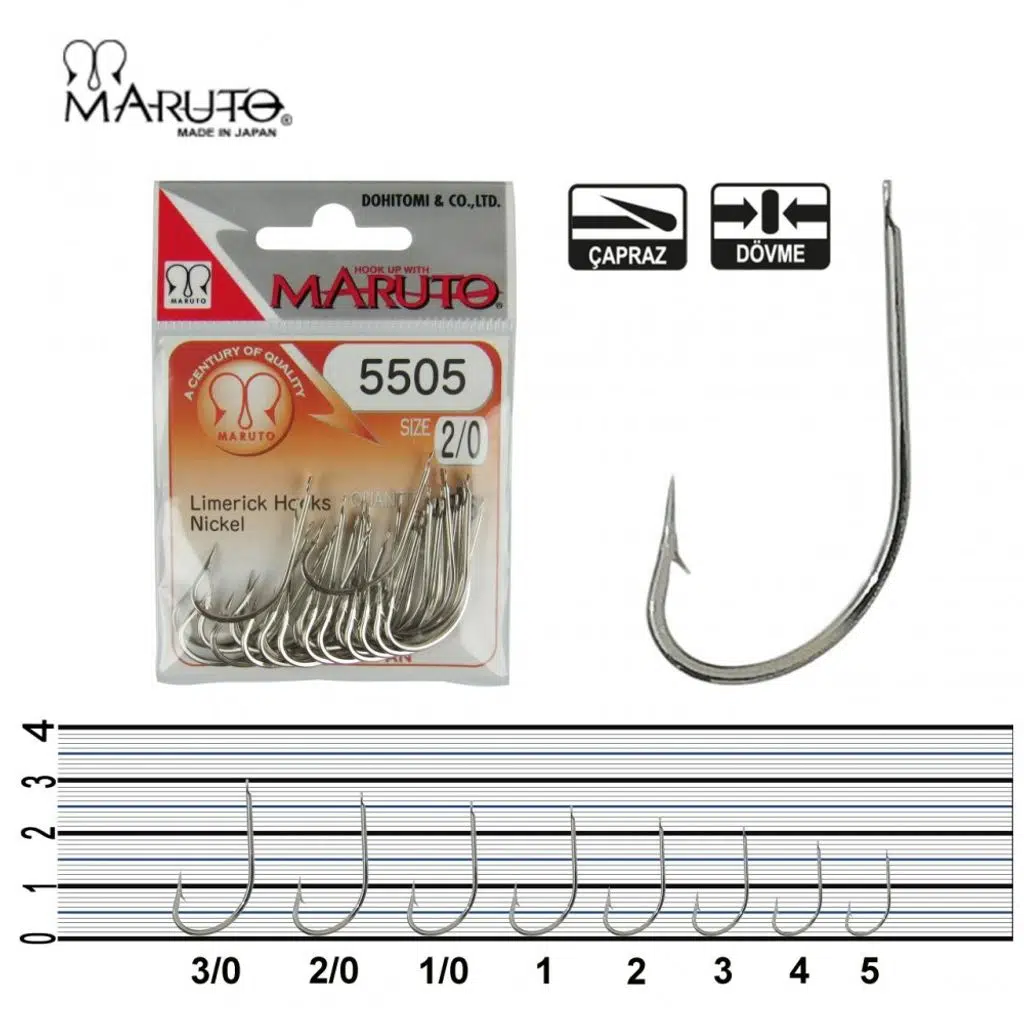 Maruto 5505 Nikel İğne # 2/0 (26)