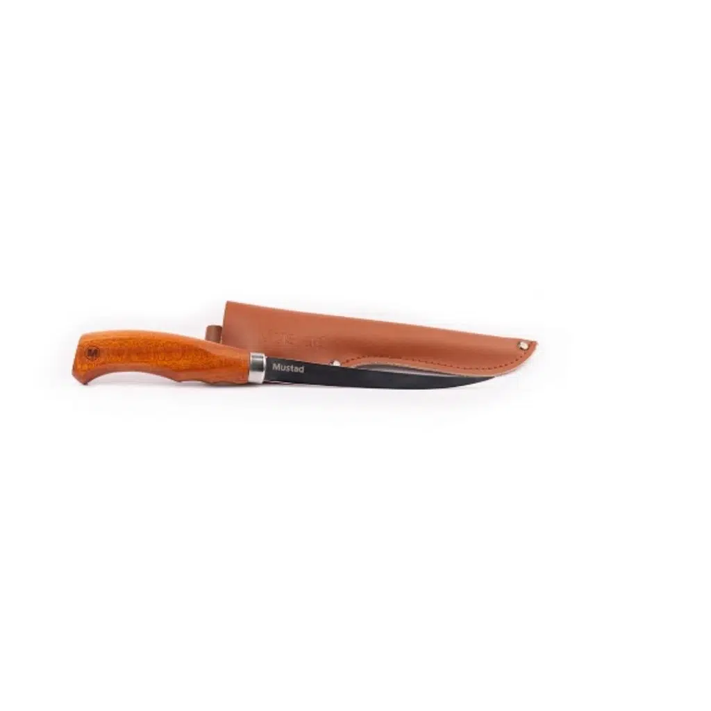Mustad Mustad Taşıma Kılıflı Çelik Fileto Bıçağı - 6 inç