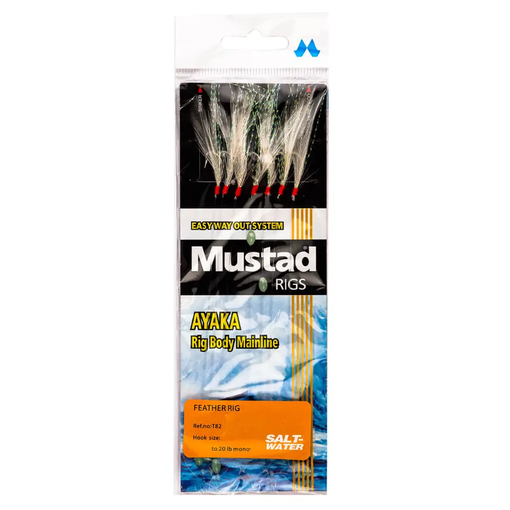 Mustad T82 Olta Çaparisi Feather Rig No:4