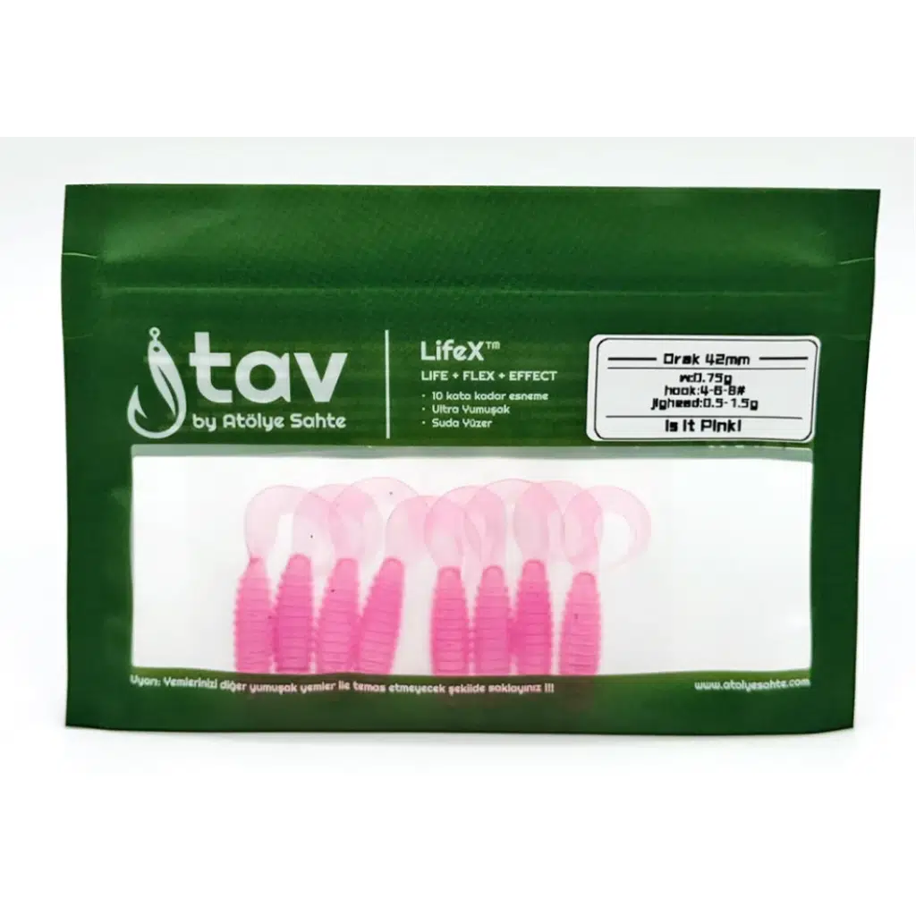 ORAK 42Mm 8’Li Paket Pink (UV/Glow)