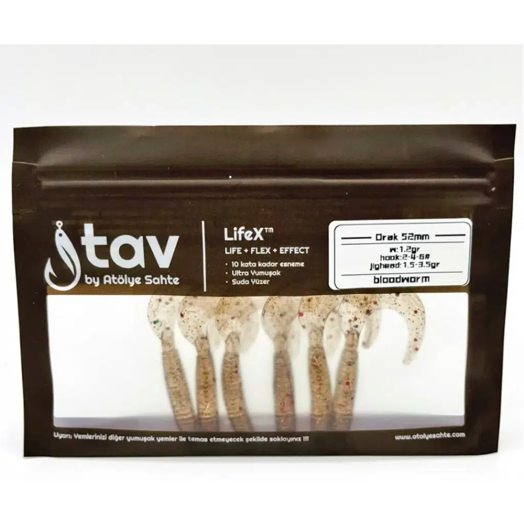 ORAK 52Mm 6’Lı Paket Bloodworm