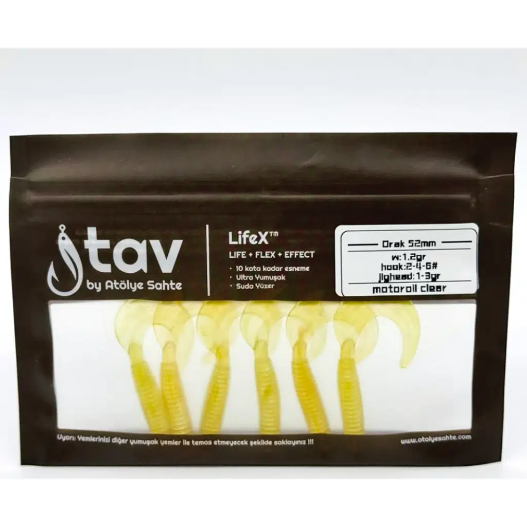ORAK 52Mm 6’Lı Paket Motor Oil Clear UV