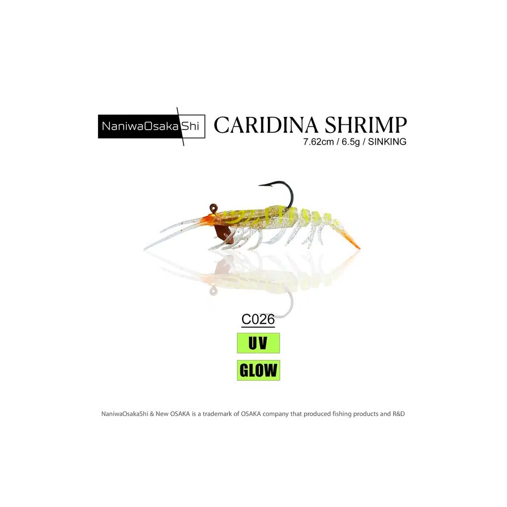 OSAKA CARIDINA SHRIMP 7.62CM 6.5G C026 SAHTE BALIK