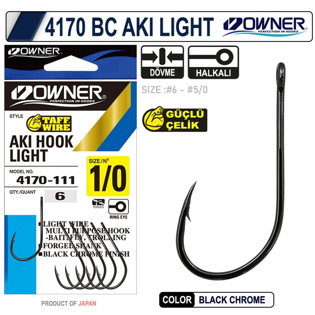 OWNER 4170 BC AKI LIGHT İĞNE NO:1/0