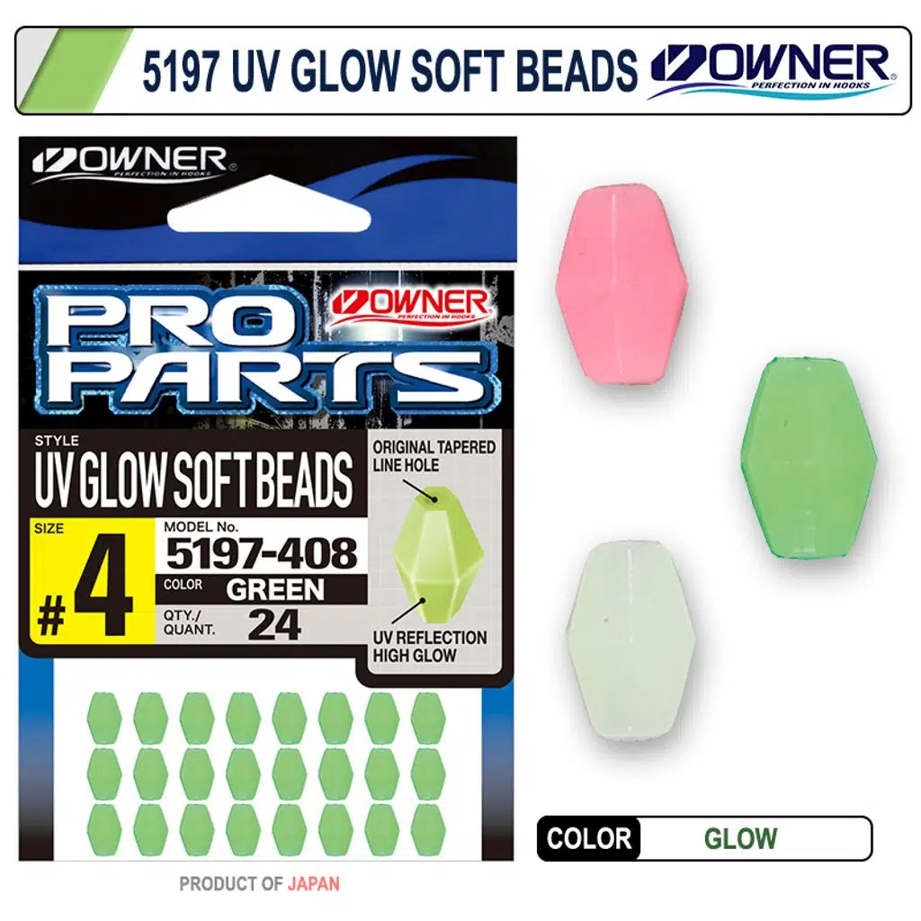 Owner 5197 Soft Beads 4 Mm Green Boncuk