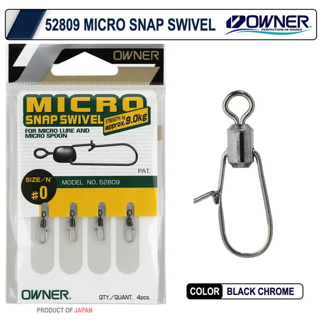 Owner 52809 Micro Snap Rapala Klipsi No:1