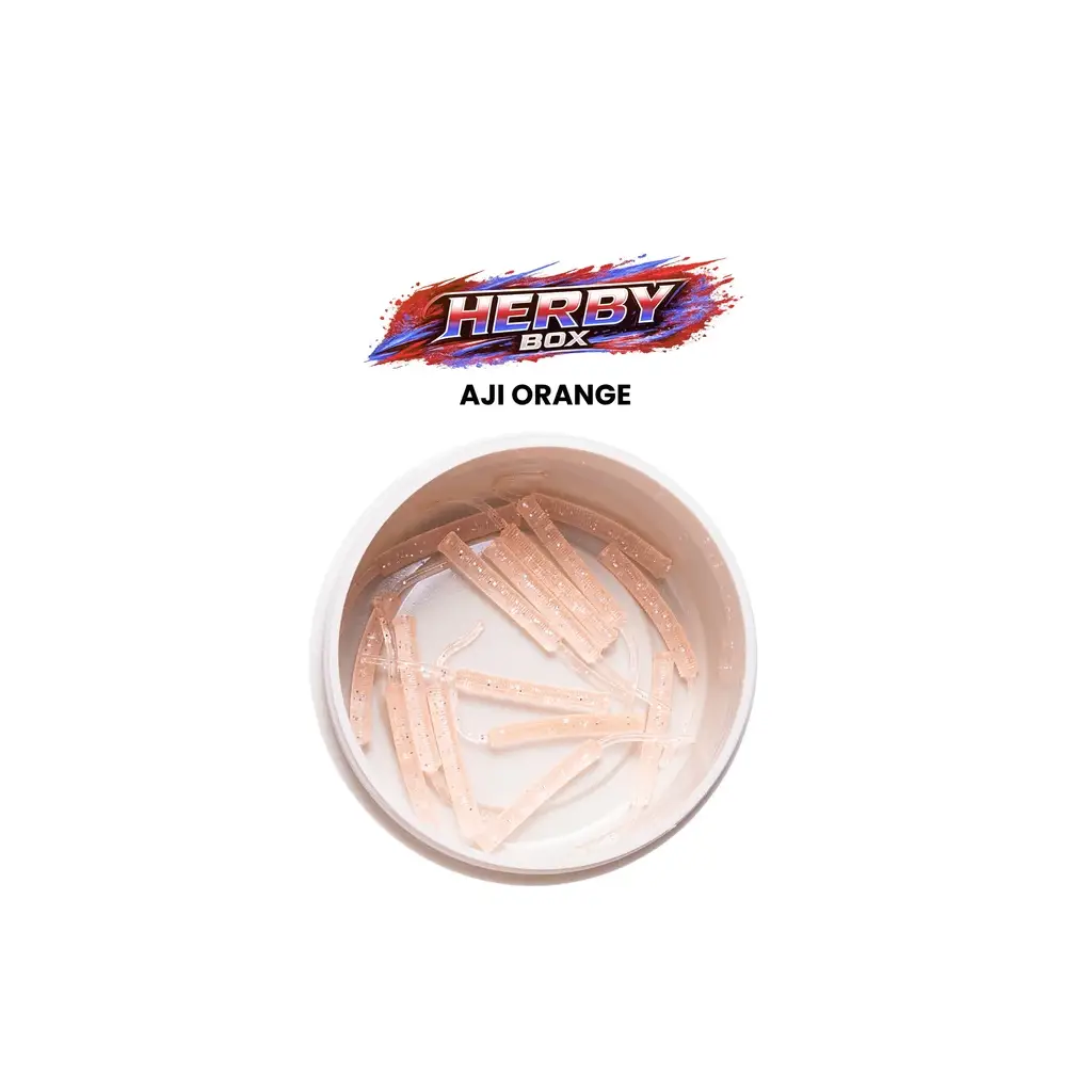 Pandora Herby Sızdırmaz Kutu LRF Silikon Aji Orange (15 Pcs)