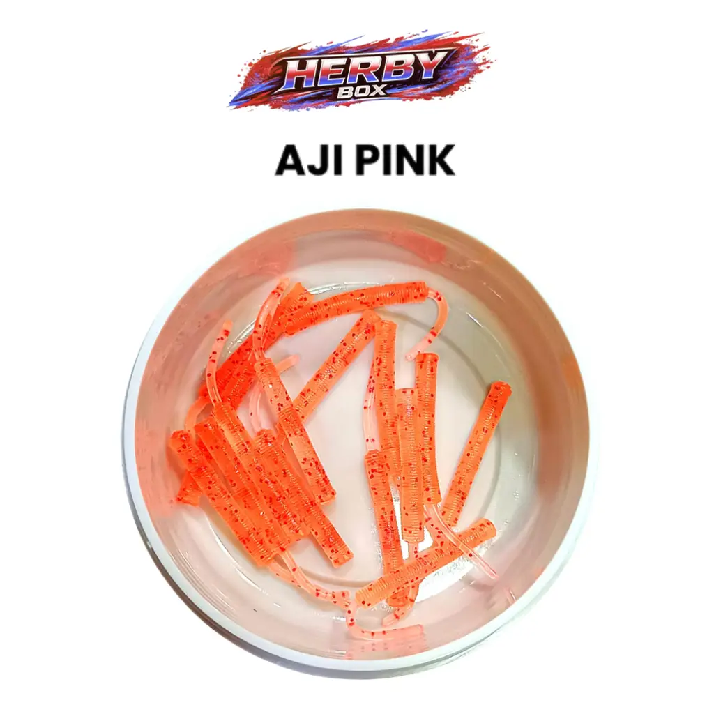 Pandora Herby Sızdırmaz Kutu LRF Silikon Aji Pink (15 Pcs)