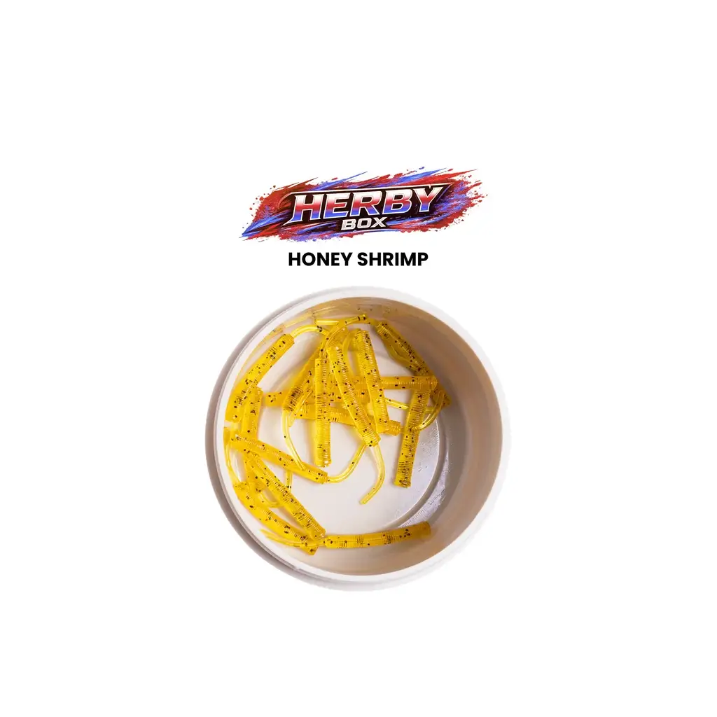Pandora Herby Sızdırmaz Kutu LRF Silikon Honey Shrimp (15 Pcs)