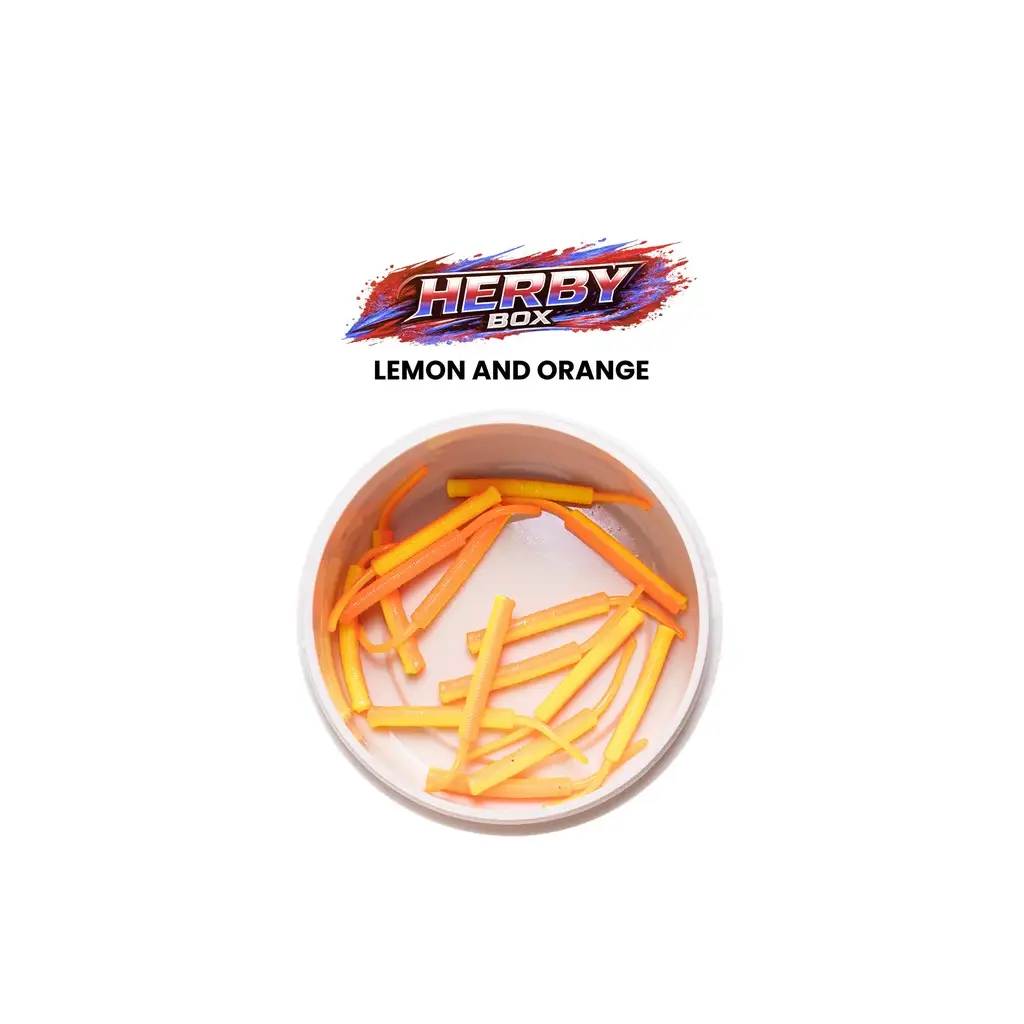 Pandora Herby Sızdırmaz Kutu LRF Silikon Lemon Orange (15 Pcs)