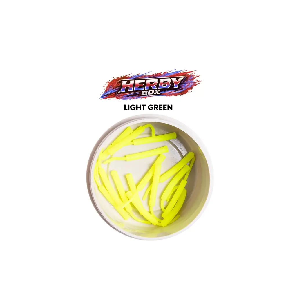Pandora Herby Sızdırmaz Kutu LRF Silikon Light Green (15 Pcs)