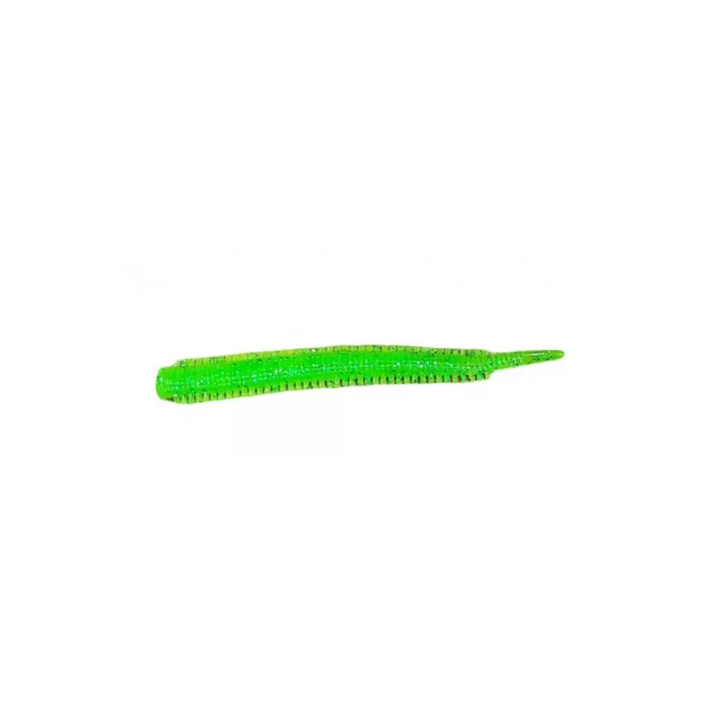 PANDORA KAVANOZ PERFECT SOFT BAITS SANDWORM 7 CM GREEN GLITTER