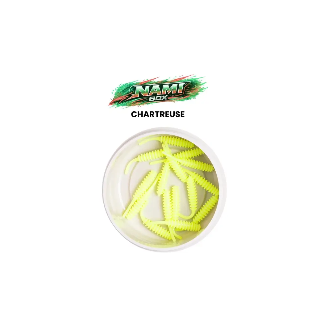 Pandora Nami Sızdırmaz Kutu LRF Silikon Chartreuse (15 Pcs)