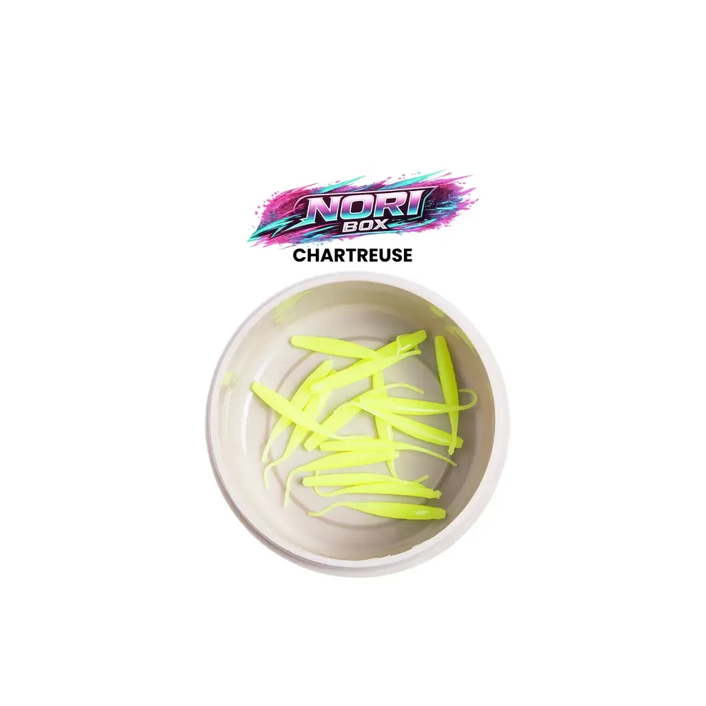 Pandora Nori Sızdırmaz Kutu LRF Silikon Chartreuse (15 Pcs)