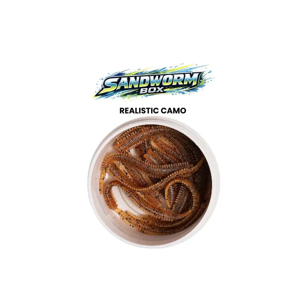 Pandora Sandworm Sızdırmaz Kutu LRF Silikon Realistic Camo (15 Pcs)