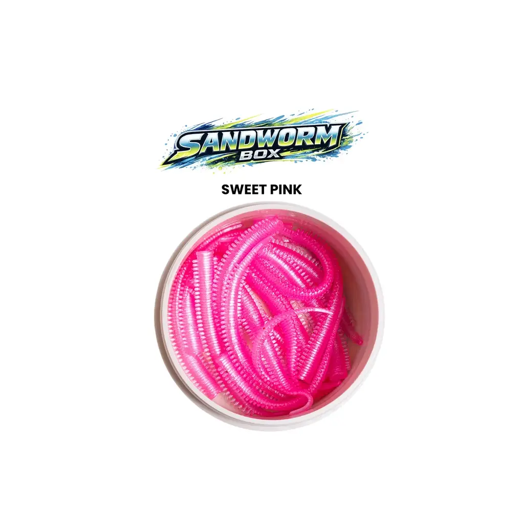 Pandora Sandworm Sızdırmaz Kutu LRF Silikon Sweet Pink (15 Pcs)