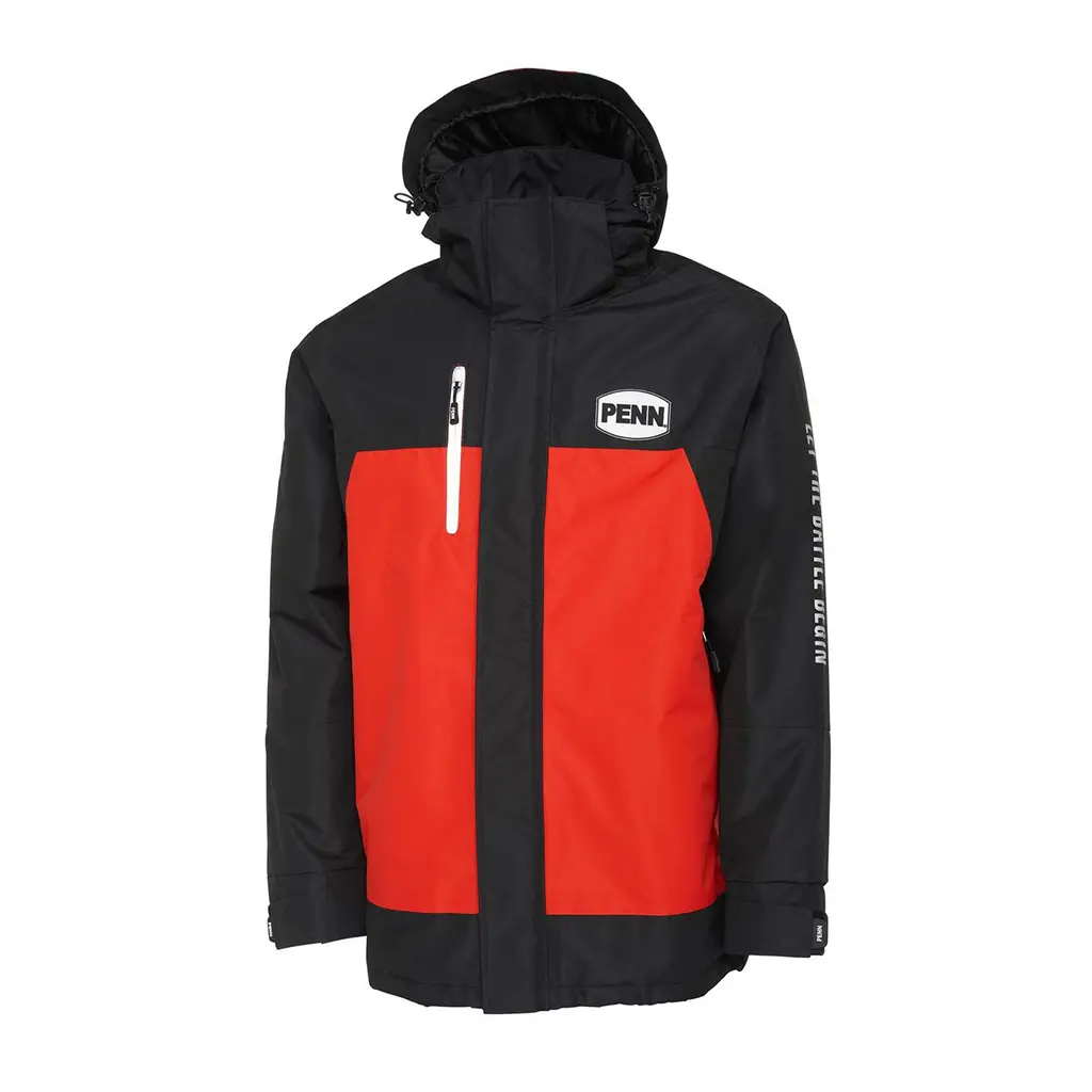 PENN FIERCE JACKET FIERY RED/INK MONT ( L )