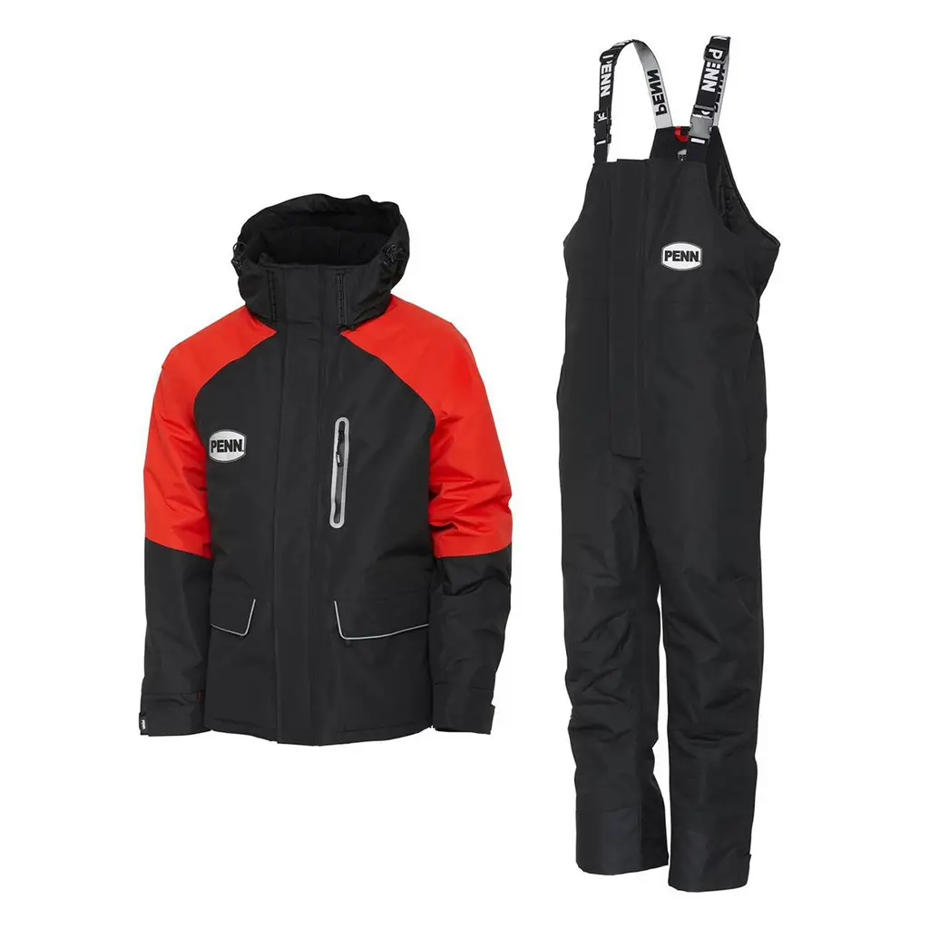 PENN FIERCE THERMO SUIT FIERY TAKIM RED/INK ( L )