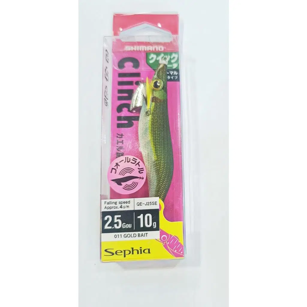 Sephia Kaerutobi Upper Kalamar Zokası 2.5Gou/10G 011 Goldbait