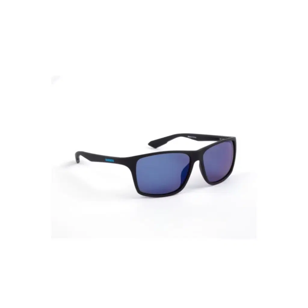 Shimano Gözlük Technium Matte Black & Blue Mirror