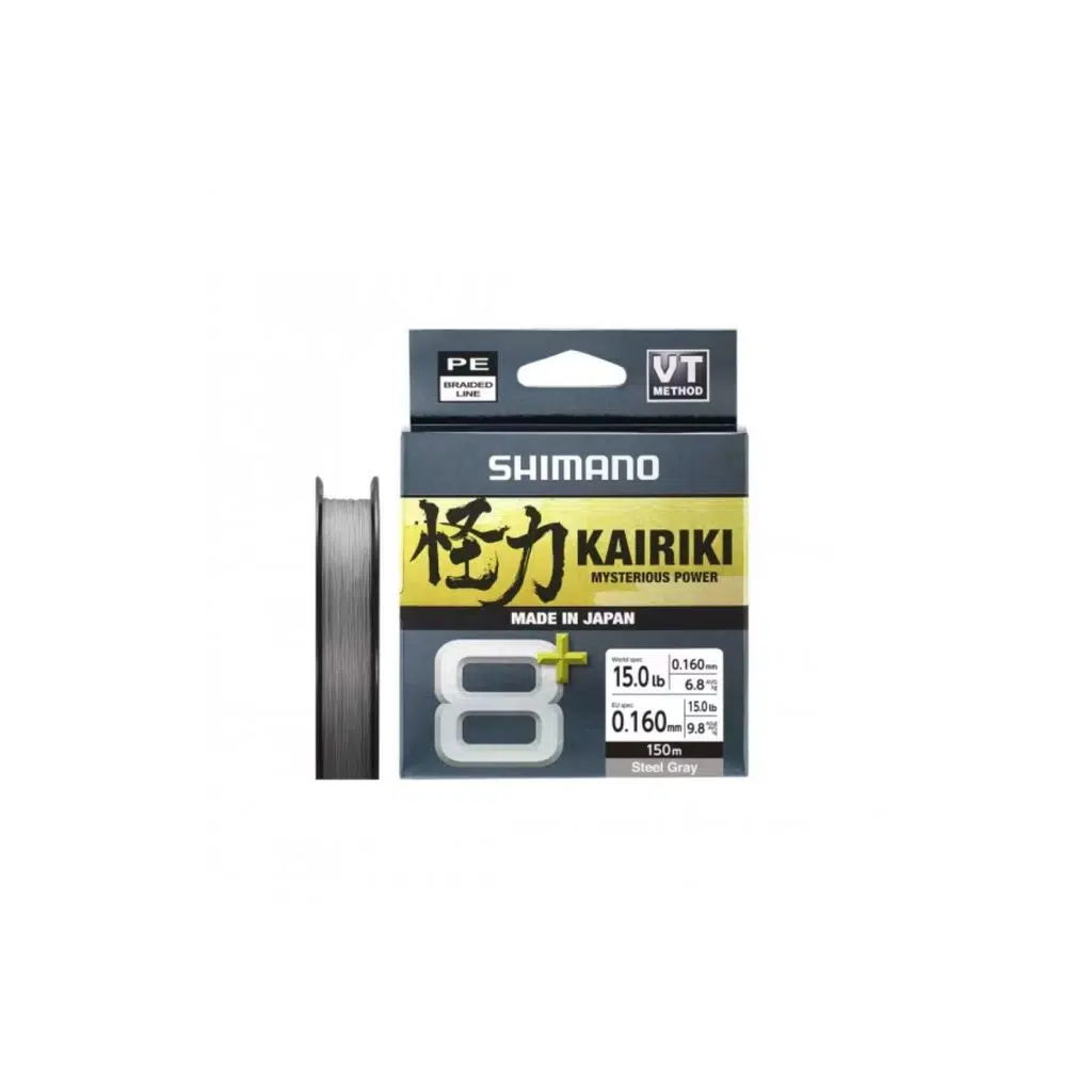 Shimano Misina Kairiki 8+ 150M 0.16Mm 11.1Kg M. Green