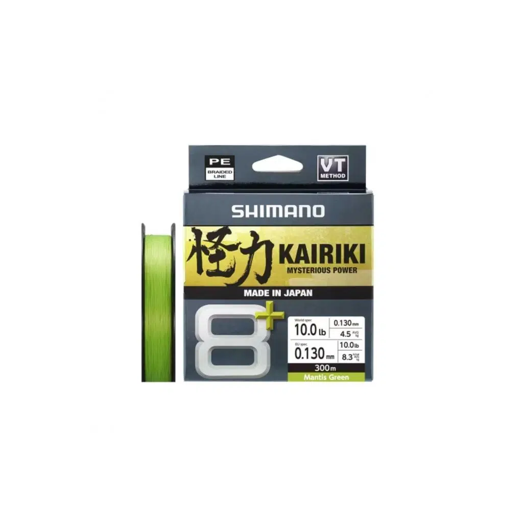 Shimano Örgü Misina Kairiki 8+ 300M 0.13Mm 8,3Kg M. Green