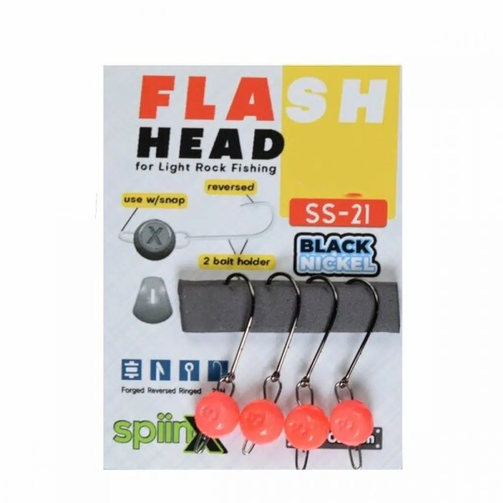 SPIINX FLASH JIGHEAD UV PEMBE 4G #6