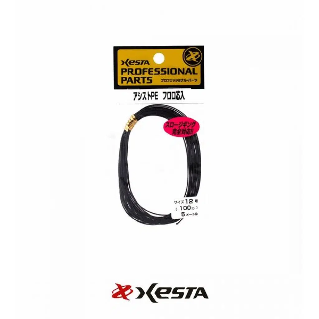 XESTA ASSIST PE FLUORO CORE 4M 115LBS 52KG SİYAH