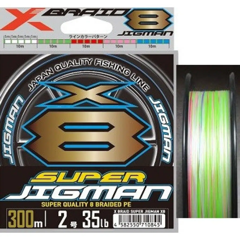YGK SUPER JIGMAN #0.8 PE X8 300M 16LB