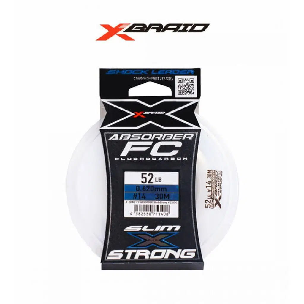 YGK X021 ABSORBER SLIM&STRONG FC 30M 12.70KG 0.40