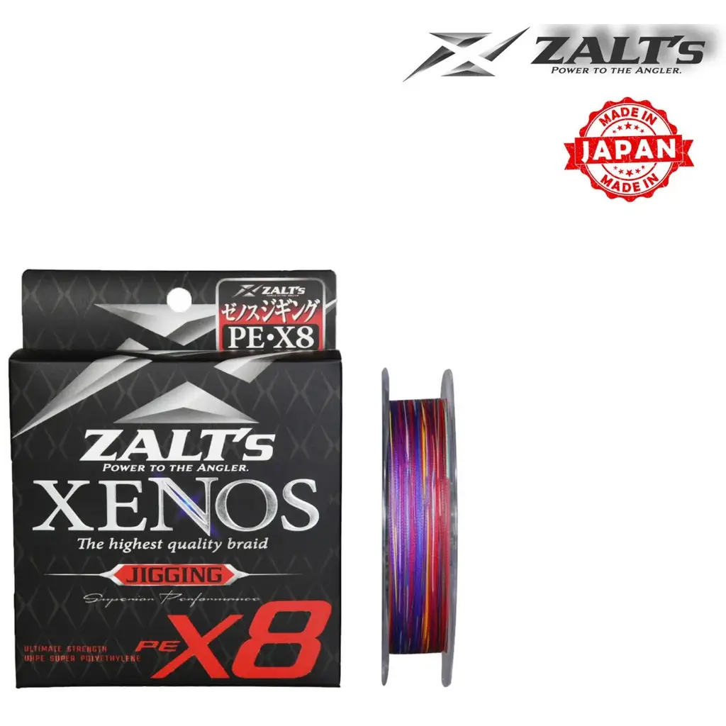 ZALT's XENOS X8 JIG İP MİSİNA300M EBRULİ 0.27 MM